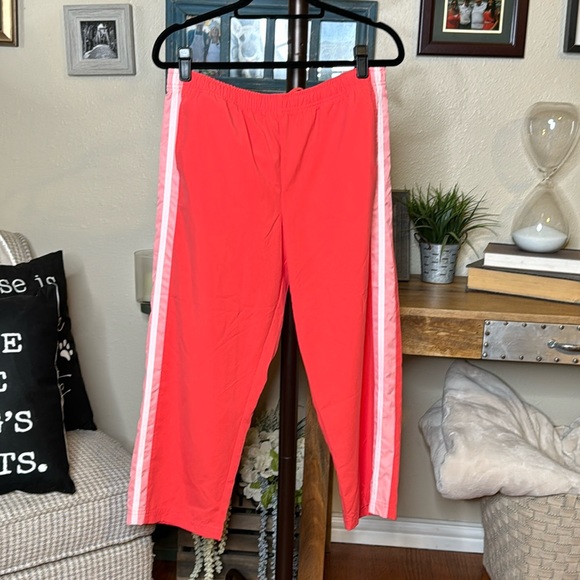 Nike | Capri Windbreaker Womens Track Pants in Orange Size L Large - Picture 2 of 15
